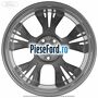 Janta aliaj 18 inch, 5 spite duble tarnish dark Ford Focus 2014-2018 1.5 TDCi 120 cp XWDA, XWDB, XWDC, XWDD, XWDE diesel