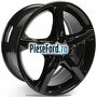 Janta aliaj 18 inch, 5 spite negru lucios Ford Focus 2011-2014 1.6 EcoBoost 150 cp JQDA, JQDB, YUDA benzina