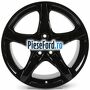 Janta aliaj 18 inch, 5 spite negru lucios Ford Focus 2011-2014 2.0 TDCi 140 cp UFDB diesel