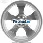 Janta aliaj 18 inch, 5 spite silver machined Ford Kuga 2016-2018 2.0 TDCi 150 cp T7MB, T7MA diesel | Foto 2
