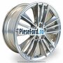 Janta aliaj 18 inch, 5 spite triple luster nichel Ford Focus 2019-2023 1.0 EcoBoost 85 cp SFDC benzina
