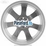 Janta aliaj 18 inch, 7 spite argintiu Ford Focus 2014-2018 1.6 TDCi 95 cp T3DA, T3DB diesel