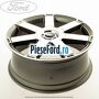 Janta aliaj 18 inch, 7 spite, culoare Antrachit polishat Ford Mondeo 2000-2007 2.2 TDCi 155 cp QJBA, QJBB diesel