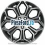 Janta aliaj 18 inch, 7 spite duble argintiu premium Ford Focus 2019-2023 1.0 EcoBoost mHEV 125 cp B7DA Hybrid