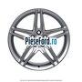 Janta aliaj 19 inch, 5 spite duble argintiu forjat fata Ford Mustang 2018-2022 2.3 EcoBoost 290 cp C23HD0D benzina