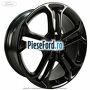 Janta aliaj 19 inch, 5 spite duble negru panther Ford Focus 2014-2018 1.5 EcoBoost 150 cp M8DA, M8DB benzina