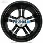 Janta aliaj 19 inch, 5 spite duble negru panther Ford Focus 2014-2018 1.6 TDCi ECOnetic 105 cp NGDA, NGDB diesel | Foto 2