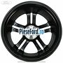 Janta aliaj 19 inch, 5 spite duble negru panther Ford Focus 2014-2018 1.6 Ti 85 cp XTDA, XTDB benzina | Foto 2