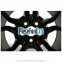 Janta aliaj 19 inch, 5 spite duble negru RS Ford Focus 2014-2018 1.6 TDCi ECOnetic 105 cp NGDA, NGDB diesel | Foto 4