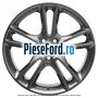 Janta aliaj 19 inch, 5 spite duble Rock Metallic Ford Galaxy 2015-2023 2.0 EcoBoost 240 cp R9CD, R9CI benzina
