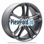 Janta aliaj 19 inch, 5 spite duble Rock Metallic Ford Galaxy 2015-2023 2.0 TDCi 180 cp T8CG, T8CH, T8CI, T8CJ diesel
