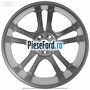 Janta aliaj 19 inch, 5 spite duble Rock Metallic Ford Mondeo 2014-2018 2.0 TDCi 180 cp T8CA, T8CC, T8CD, T8CL diesel