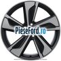 Janta aliaj 19 inch, 5 spite matte black Ford Puma 2020-2023 1.0 Flexifuel 125 cp B7JG Flexifuel