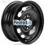 Janta tabla 14 inch ET 47.5 Ford Fiesta 2013-2017 1.0 EcoBoost 125 cp M1JE, M1JH benzina