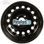 Janta tabla 14 inch negru Ford Ka plus 2019-2020 1.2 Ti 70 cp C12FDOS, ENAP benzina