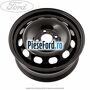Janta tabla 15 inch ET 47.5 Ford Fiesta 2017-2023 1.0 EcoBoost 124 cp M1JL, M1JM, M1JP benzina | Foto 4