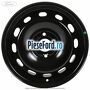 Janta tabla 15 inch negru Ford Tourneo Courier 2019-2023 1.5 EcoBlue 100 cp XXCA, XXCB, XXCC diesel