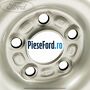Janta tabla 16 inch culoare argintie model 1 Ford Transit 2014-2018 2.2 TDCi 100 cp DRF5, DRFF, DRFG diesel