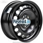 Janta tabla 16 inch culoare negru Ford Transit Connect 2013-2018 1.6 TDCi 115 cp T1GA diesel
