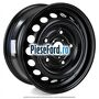 Janta tabla 16 inch culoare negru Ford Transit Custom 2014-2018 2.0 EcoBlue 105 cp BJFA, BJFB, YLF6, YLFA, YLFB, YLFS diesel