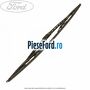 Lamela stergator parbriz stanga 08/2008-09/2010 Ford Ka 2009-2016 1.3 TDCi 75 cp 169A1000, FD4 diesel