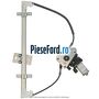 Macara cu motoras geam stanga fata 4/5 usi Ford Escort 1990-1995 1.6 105 cp LJF benzina