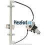 Macara cu motoras geam stanga fata 4/5 usi Ford Escort 1990-1995 1.8 4x4 130 cp RQB benzina