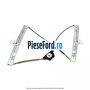 Macara fara motoras geam stanga fata 3 usi Ford Fiesta 2002-2005 ST150 150 cp N4JB benzina