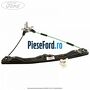 Macara geam fata manuala stanga Ford Ka 2009-2016 1.3 TDCi 75 cp 169A1000, FD4 diesel