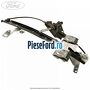 Macara geam fata stanga manual Ford Fusion 1.4 TDCi 68 cp F6JA, F6JB diesel
