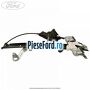 Macara geam fata stanga manual Ford Fusion 1.6 TDCi 90 cp HHJA, HHJB diesel