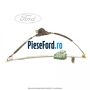 Macara geam usa fata dreapta manual Ford Ka 1996-2008 1.3 i 70 cp A9A, A9B benzina