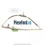 Macara geam usa fata dreapta manual Ford Ka 1996-2008 1.3 i 70 cp A9A, A9B benzina | Foto 2