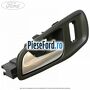 Maner interior usa stanga fata satin chrome Ford Kuga 2013-2016 1.5 EcoBoost 4x4 182 cp M9MA, M9MB, M9MC, M9MD benzina