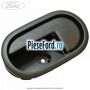 Maner interior usa stanga negru Ford Fiesta 2002-2005 1.25 16V 70 cp M7JA, M7JB benzina