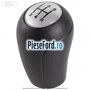 Nuca argintie PVC schimbator cutie viteza 5 trepte Ford Ranger 2006-2012 3.0 TDCi 156 cp MD30DITC, WEAT diesel