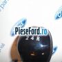 Nuca schimbator, 5 trepte negru crom Ford C-Max 2011-2015 1.0 EcoBoost 125 cp M1DA, M1DD benzina | Foto 3