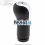 Nuca schimbator, 5 trepte negru crom Ford Fusion 1.25 75 cp FUJA, FUJB benzina | Foto 2
