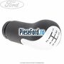 Nuca schimbator, 5 trepte negru crom Ford Fusion 1.6 100 cp FYJA, FYJB, FYJC benzina