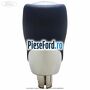 Nuca schimbator, 5 trepte piele albastra Ford Fiesta 2008-2012 1.4 TDCi 68 cp F6JB, F6JD diesel
