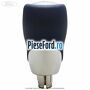 Nuca schimbator, 5 trepte piele albastra Ford Fiesta 2008-2012 1.6 TDCi 95 cp T3JA, TZJA, TZJB diesel
