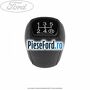 Nuca schimbator, 5 trepte piele Ford Galaxy 1995-2000 2.3 16V 146 cp E5SA, Y5B benzina