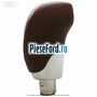 Nuca schimbator, 5 trepte piele rosie Ford Fiesta 2008-2012 1.25 82 cp SNJA, SNJB, SNJC, SNJD benzina