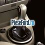 Nuca schimbator, 5 trepte piele si aluminiu Ford Fiesta 2002-2005 1.6 TDCi 90 cp HHJA, HHJB diesel