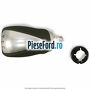 Nuca schimbator 5 viteze piele si crom Ford Fiesta 2013-2017 1.25 82 cp SNJA, SNJB, SNJC, SNJD benzina