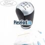 Nuca schimbator, cutie 5 trepte piele Ford Transit 2006-2014 2.2 TDCi 110 cp QVFA diesel