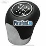 Nuca schimbator piele 6 trepte Ford Fiesta 2017-2023 1.0 EcoBoost 101 cp SFJE, SFJF, SFJH, SFJJ, SFJK, SFJN benzina