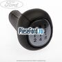 Nuca schimbator piele cutie viteza 5 trepte B5/IB5 Ford Ka 1996-2008 1.3 i 49 cp JJD, JJF, JJG, JJH, JJL benzina
