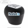 Nuca schimbator, plastic cutie 5 trepte centru argintiu Ford Escort 1995-1998 1.8 D 60 cp RTE, RTF, RTH diesel
