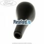 Nuca schimbator, plastic cutie 5 trepte negru lucios Ford Ka 1996-2008 1.3 i 70 cp A9A, A9B benzina